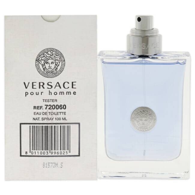 Versace Pour Homme 3.4 oz Eau De Toilette Cologne for Men New