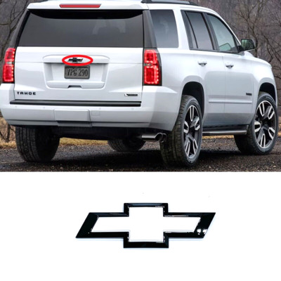 2021-2025 Chevrolet OEM NEW 2021 GM Chevrolet Suburban Tahoe Emblem Bowtie Emblems In Black - Foto 13