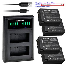 Kastar Battery LLD2 USB Charger for Panasonic DMW-BLC12  Panasonic Lumix DMC-G7
