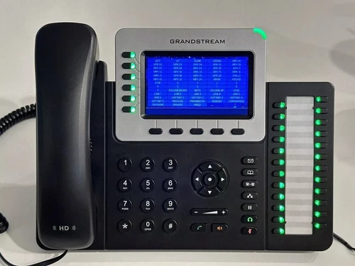 Grandstream GS-GXP2160 6-Lines Bluetooth VoIP Telephone - Black