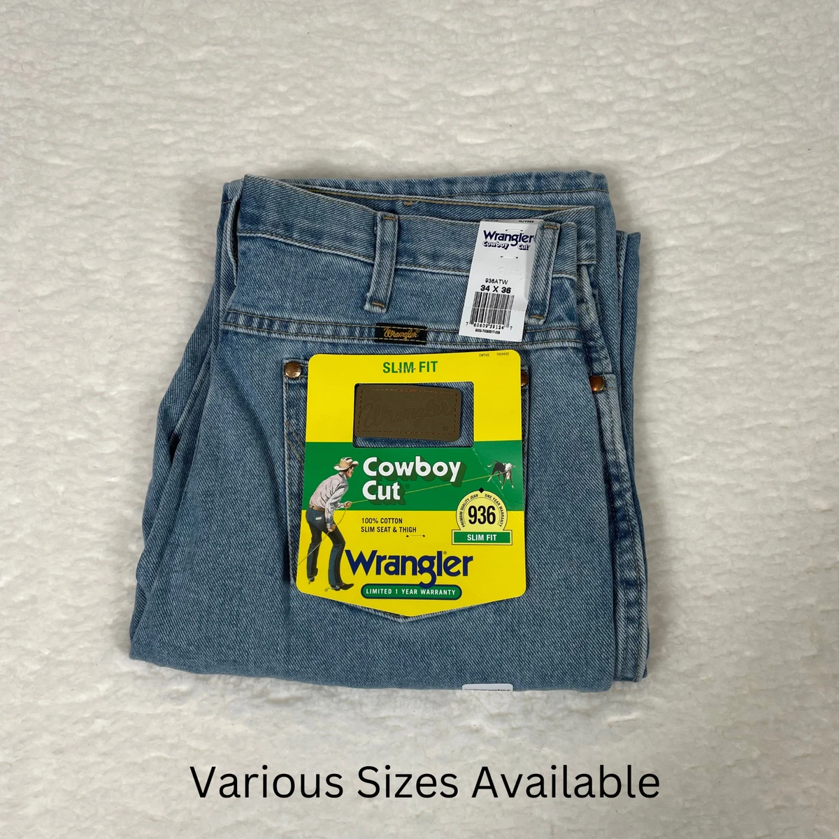Wrangler antique shop wash
