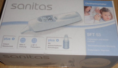 Sanitas SFT 53 Ohrthermometer,ideal für Kinder,NEU!