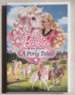 Barbie and Her Sisters in a Pony Tale (DVD, 2013) New And Sealed
