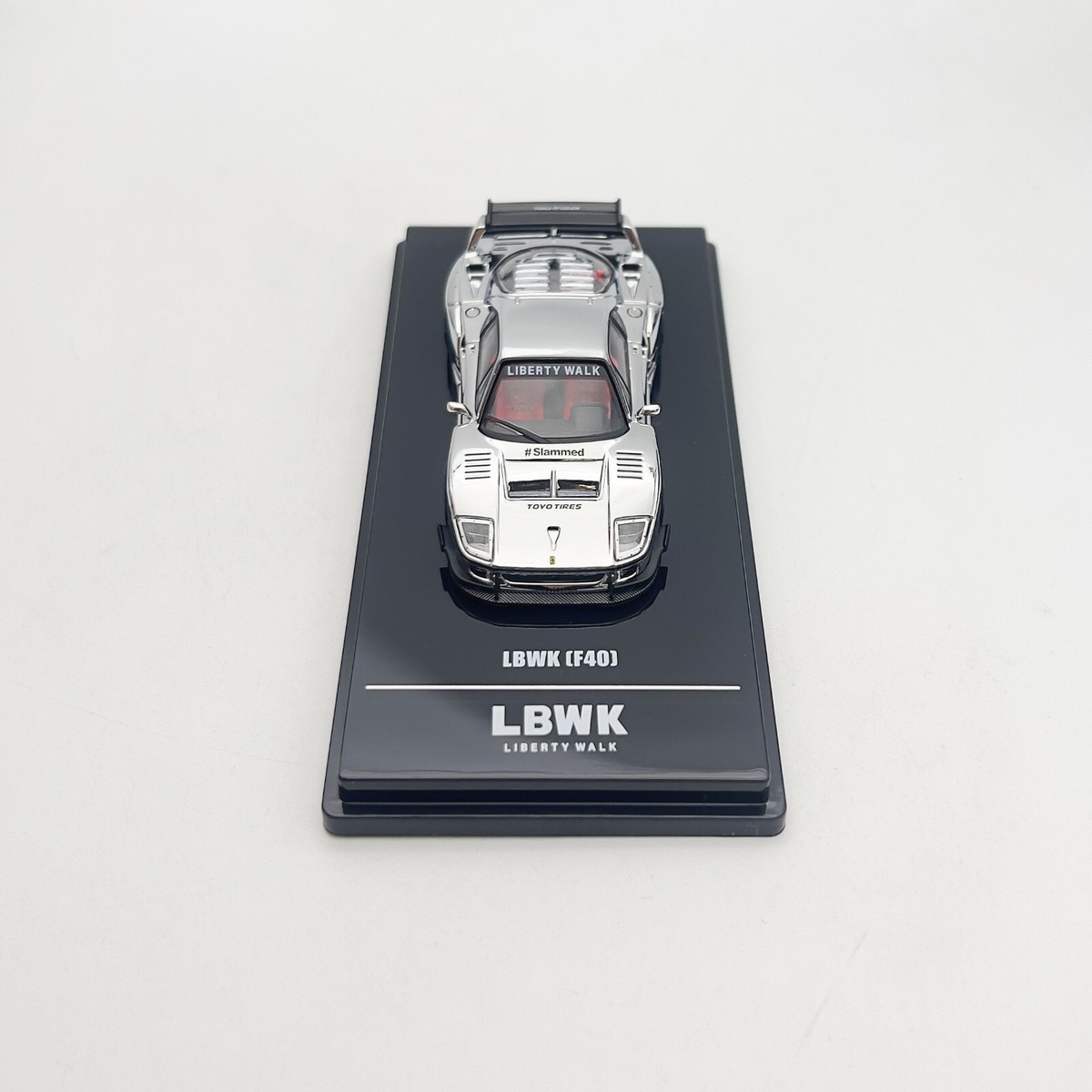 SUPCAR F40 クロームシルバー 限定999台 1/64スケール SUPCAR F40 クロームシルバー 限定999台 1/64スケール - メルカリ