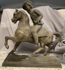 Wild Bill Hickock Metal Statue