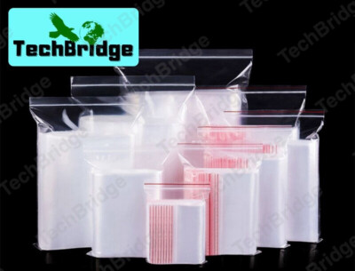 300 Pezzi Sacchetti Plastica Richiudibili Bustine Trasparenti Piccole 5 * 7cm Chiusura Ermetica