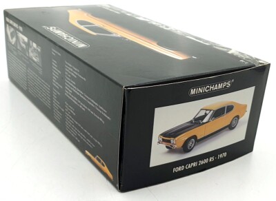 Minichamps 1/18 Scale Diecast 180 089070 Ford Capri 2600 RS 1970
