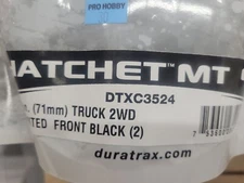 Duratrax Hatchet MT 2.8" 2 Wheel Drive Mounted Front Tires Black 2 DTXC3524