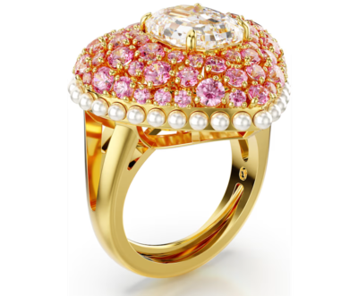 Anello In Oro Rosa Con Quarzo Citrino Taglio Rotondo Da 2,15 Carati In - Foto 8