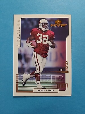 MICHAEL PITTMAN 2000 UPPER DECK MVP FOOTBALL CARD # 32 H5651