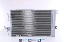 Nissens 94807 condenser, air conditioning for Opel, Vauxhall