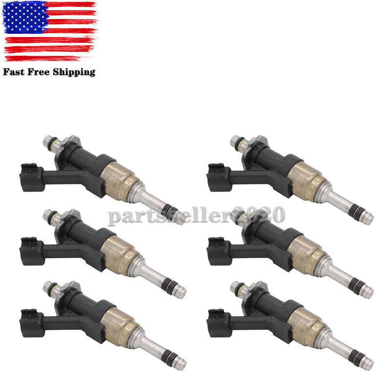 Fits 2014-2017 Chevrolet GMC GM Trucks 4.3L & 5.3L 12668649 6PCS Fuel Injectors