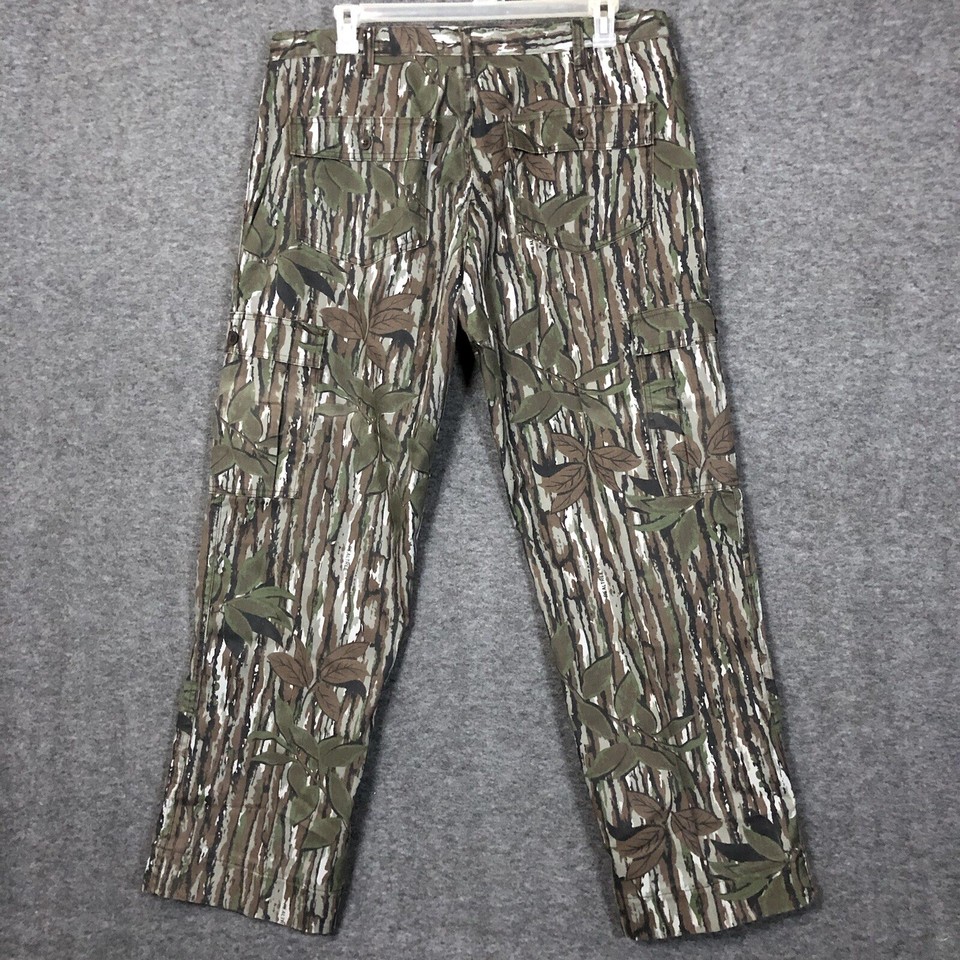 VTG Blue Bill Realtree Camo Cargo Pants by Red Head Mens 42 x 31