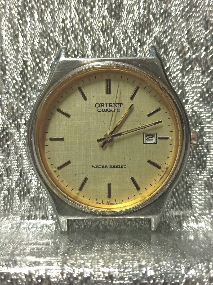 Watch Orient Quartz Japan Vintage HN7092-90CS. | eBay