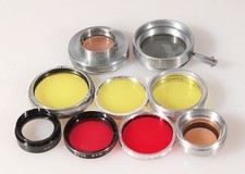 MISCELLANEOUS FILTERS, VARIOUS SIZES, SET OF 10
