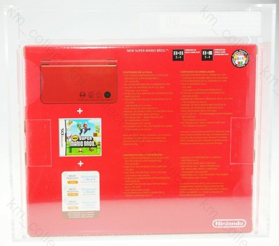 Nintendo DSi XL 25th Anniversary Edition with New Mario Bros. Rot 