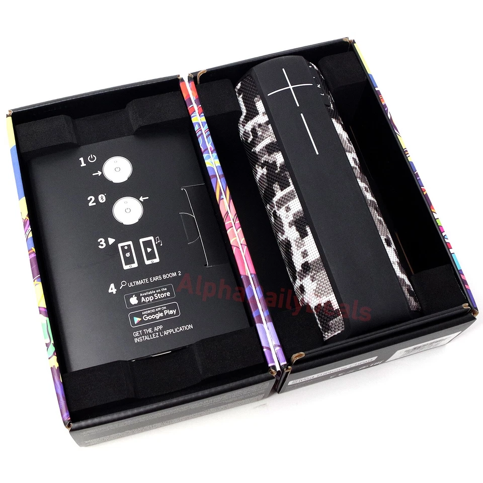 Altavoz portátil Ultimate Ears UE BOOM 2 inalámbrico Bluetooth Kool Savas negro Foto 3 de 4