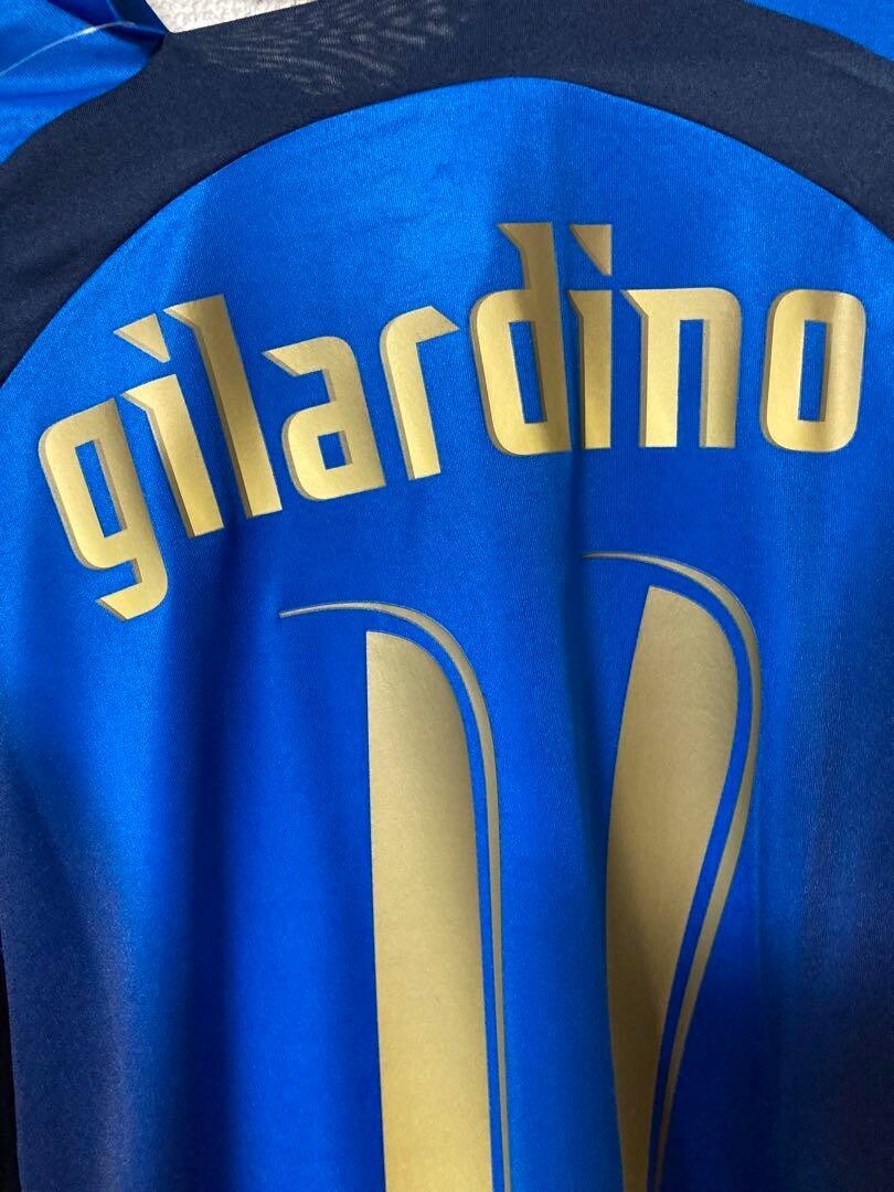 Puma イタリア代表 シャツ Lサイズ gilardino 11 Puma イタリア代表 シャツ Lサイズ gilardino 11 - メルカリ