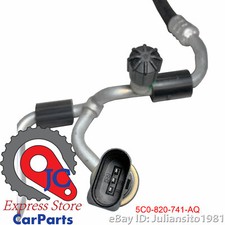 A/C Discharge Hose Line – High Pressure For VW Jetta, Beetle, Passat (2011-2015, 2.0L TDI)