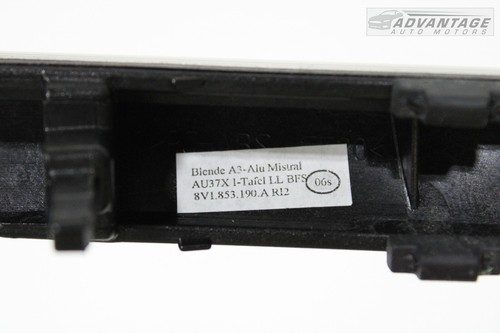 AUDI A3 2015-2017 8V DELANTERO DERECHO PASAJERO TABLERO CUBIERTA MOLDURA OEM - Imagen 4 de 8
