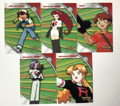 Pokemon Topps TV/Movie Animation Edition Sammelkarten HV1-HV17 - Sie wählen NM
