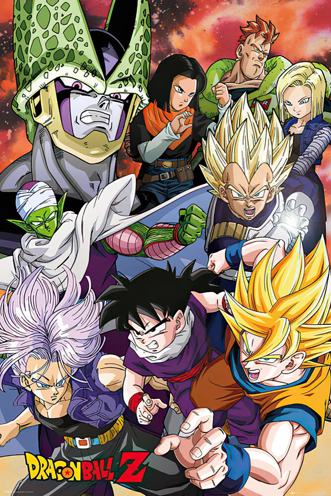 Manga-Mafia.de - Dragon Ball Z - Cell Saga - 52x38 Chibi-Poster - All  products - Your Anime and Manga Online Shop for Manga, Merchandise and more.