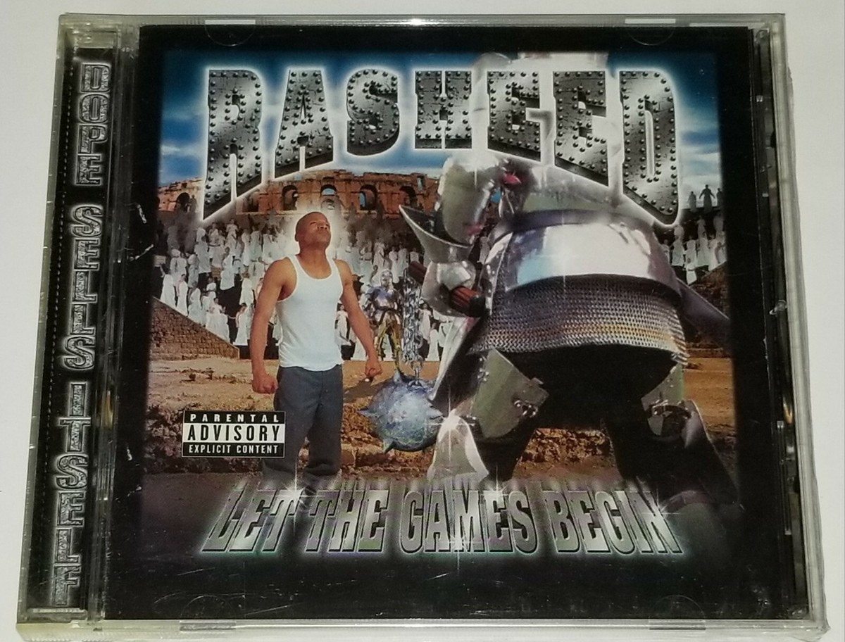 RASHEED LET THE GAMES BEGIN CD G FUNK LP DOPEHOUSE RECORDS 2000