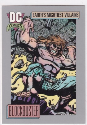 DC Comics 1991 Earth's Mightiest Villains No. 82 Blockbuster