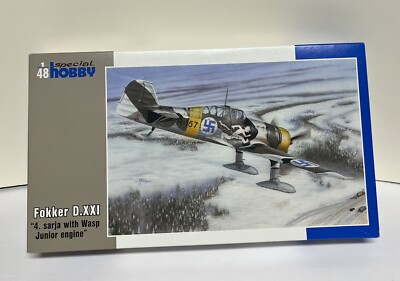 Special Hobby 1:48 Scale Fokker D.XXI Plastic Model Kit #48078