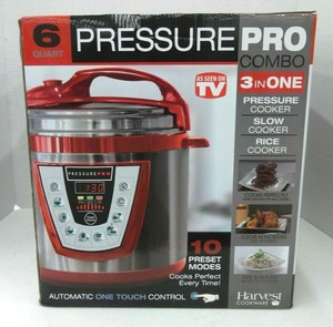 cooker quart lll cookware harvest pressure electric pro