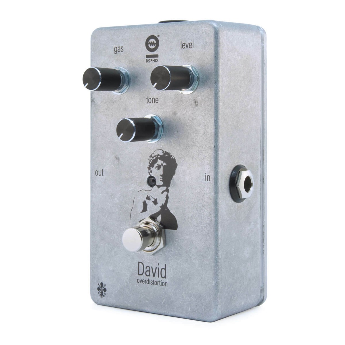 Dophix David - Overdrive & Distortion Guitar Effect Pedal **new