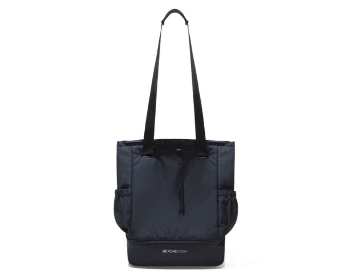NEW Black Drawstring Beyond Yoga NEW Black Convertible Gym  display picture 2