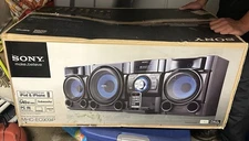 New SONY MHC-EC909iP Shelf Stereo Radio, CD, IPOD DOCK, + SUBWOOFER