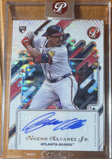 Topps Chrome Sapphire Rookie Auto Nacho Alvarez Jr. Braves 2025 RA-NA