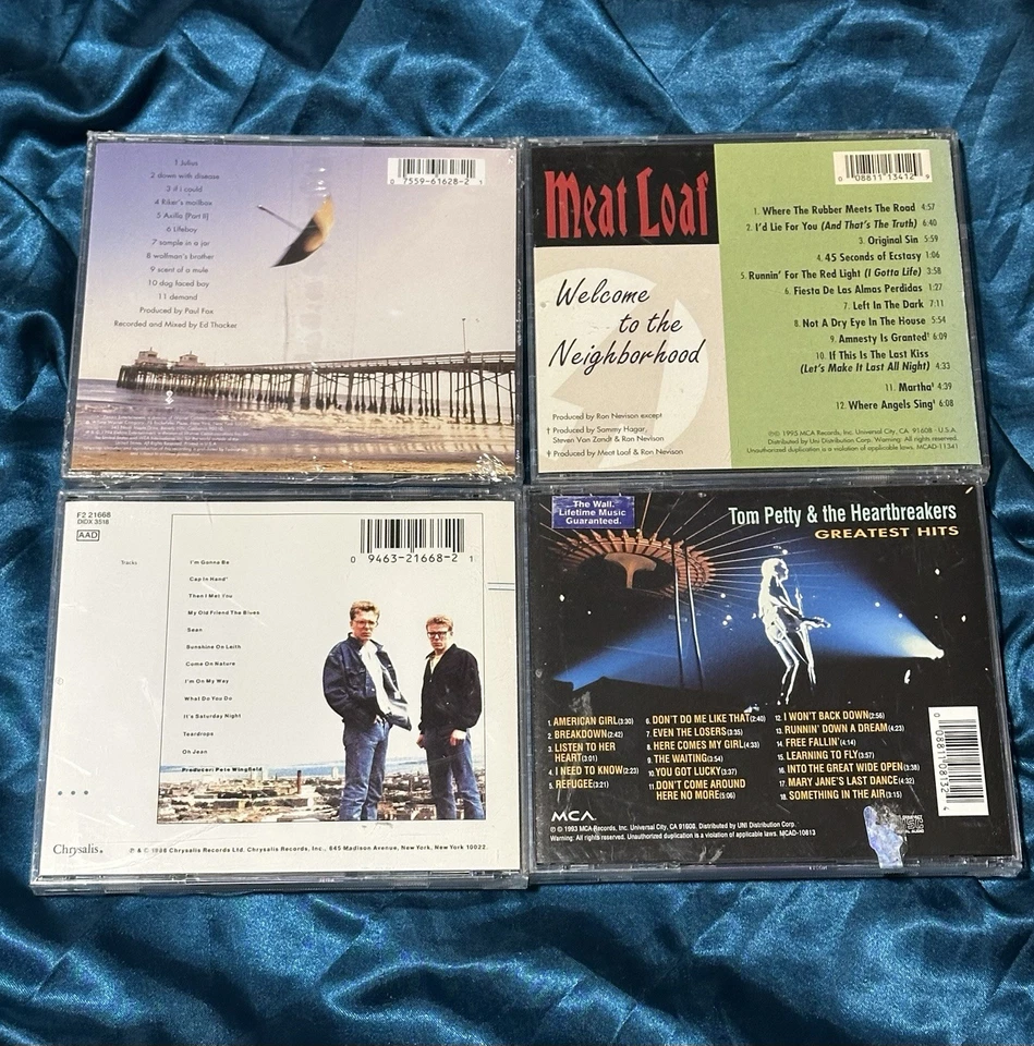 LOT of 4 90’s ROCK’N’ROLL CD’s! Proclaimers, Phish, Meatloaf, Tom Petty & Heartb - Image 4 of 4