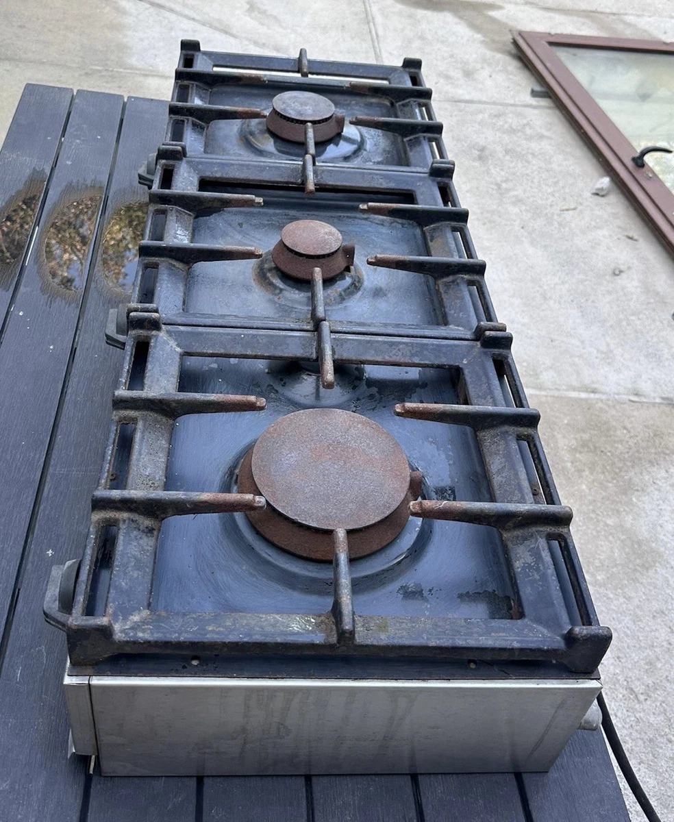 NJ NSD-3 Fornello a Gas 3 Fuochi Piano Cottura Portatile Interna GPL