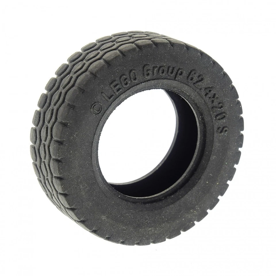 1x Lego Technic Rad 62.4x20 S schwarz Reifen Auto Set 8264 4107807 32019