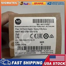 New Sealed 1794-OV16 Flex 16 Point Digital Output Module 1794OV16 US Free Tax