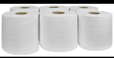 Papierrolle 100m 2 Lagig 8er Pack