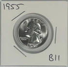 1955 Washington Quarter 90% Silver Bullion Uncirculated