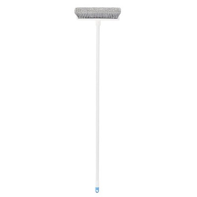 Amazon Basics abgewinkelter Schubbesen, blau-weiß