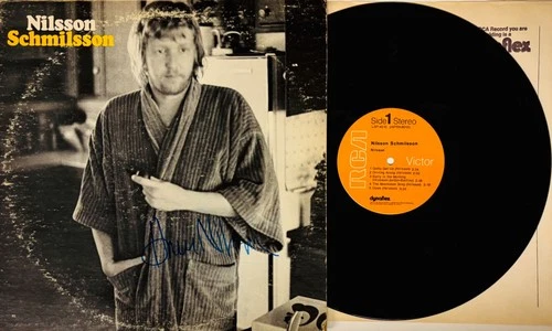 NILSSON Signed "NILSSON SCHMILSSON" Album • RCA VICTOR #LSP-4515 • Coconut