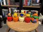 Fisher Price -Little People-Lot Of 8 Vintage Fisher-Price Little People Figures