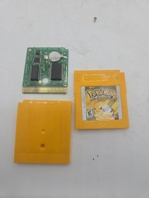 Pokemon Yellow Version Special Pikachu Edition Game Boy Authentic