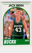 Jack Sikma 1989-90 Hoops #66 Milwaukee Bucks