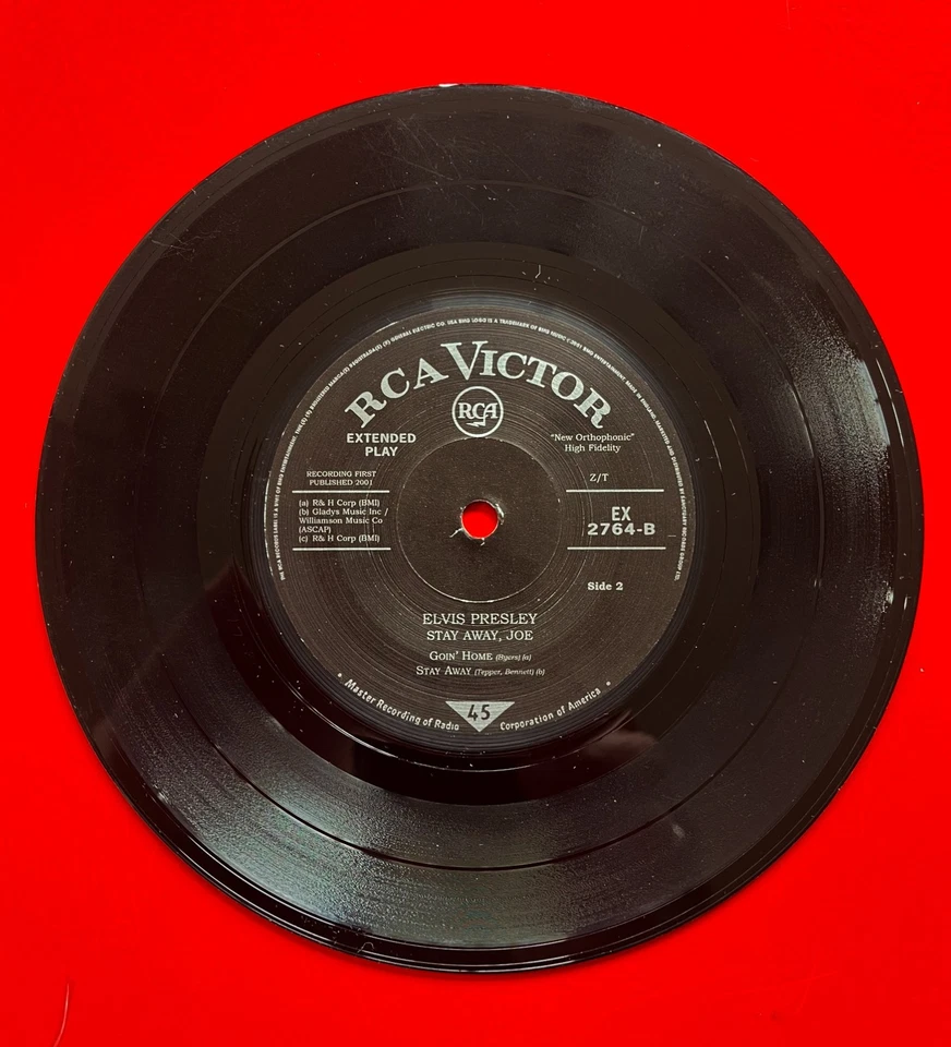 ELVIS PRESLEY  ·  STAY AWAY, JOE  ·   EP  ·  2001   RCA ‎– EX 2764 - Bild 4 von 4
