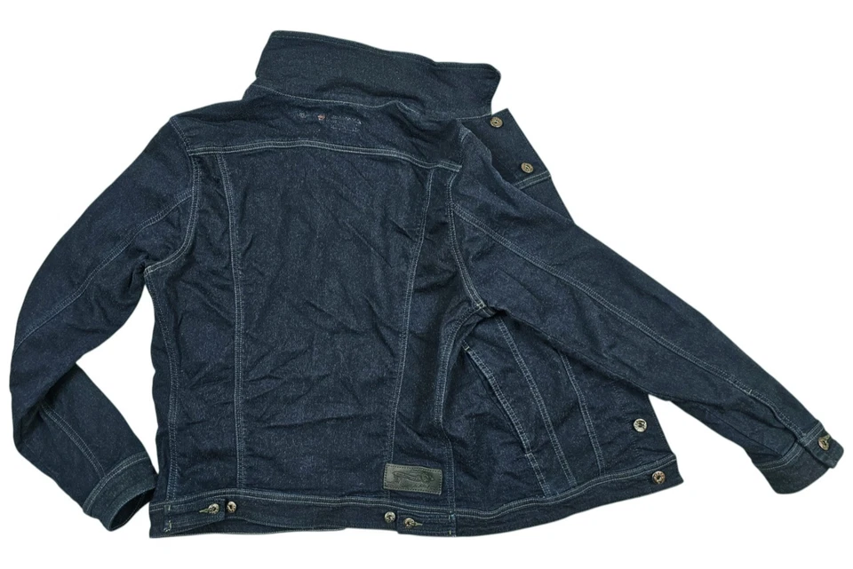 LO ÚLTIMO Para hombres DIESEL @ ELSHAR-NE 600V PANTALONES DEPORTIVOS OSCUROS Chaqueta Jeans M (*Ajuste S) Foto 4 de 4