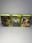 Xbox 360 RTS Lot Bundle, LOTR Battle for Middle Earth 2, Warhammer Battle March