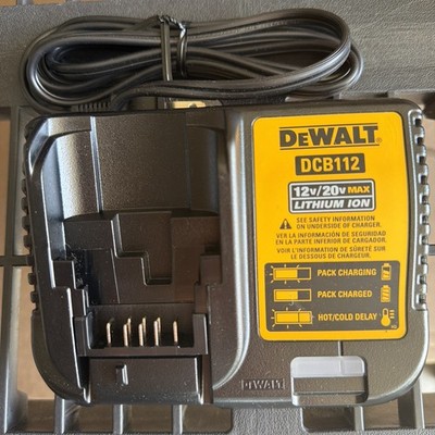 DEWALT OEM  DCB112 Max 12V / 20V Lithium-Ion Battery Charger