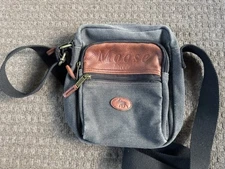 JOPO Norway Moose Cross Body Bag Sweden Vintage Canvas Shoulder